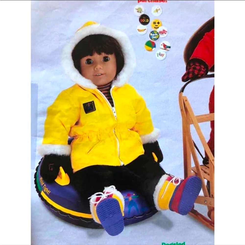 America Girl tubing outfit